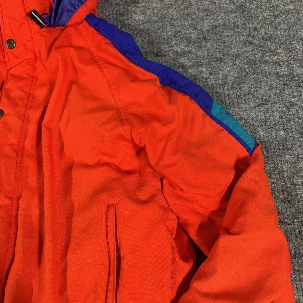 VTG The North Face Jacket Mens Large Red Gore-Tex Extreme Hooded Parka Ski 90s